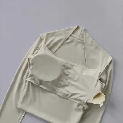 Yoga Flex Two-In-One Tops wear
