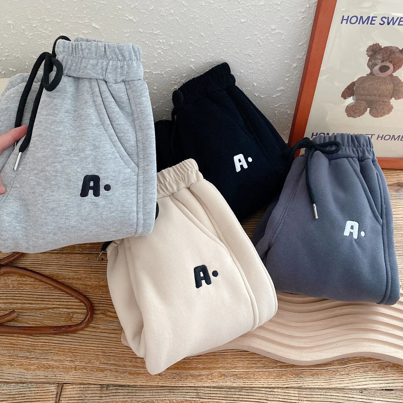 Kids' Cozy Cotton Sweatpants