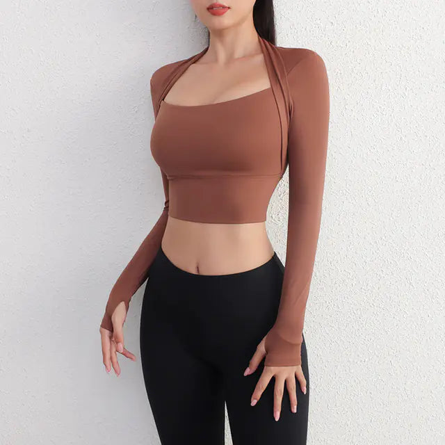 Yoga Flex Two-In-One Tops wear