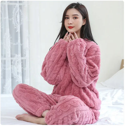 Comfy Thicken Flannel Outfit