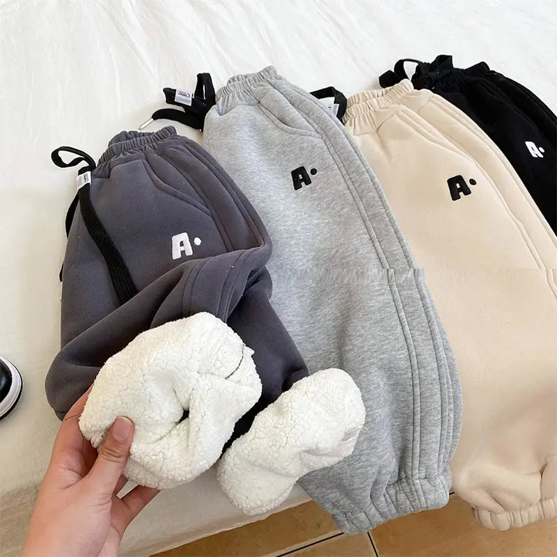Kids' Cozy Cotton Sweatpants