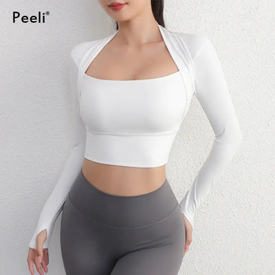 Yoga Flex Two-In-One Tops wear