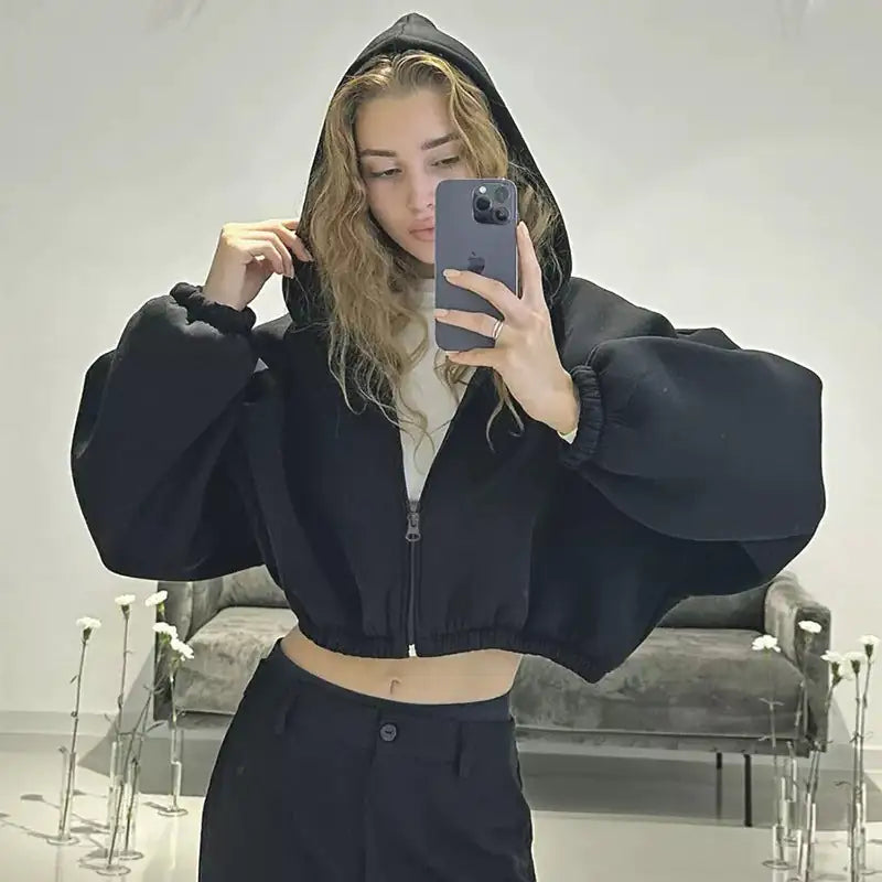 Casual Solid Color Women's Hoodies