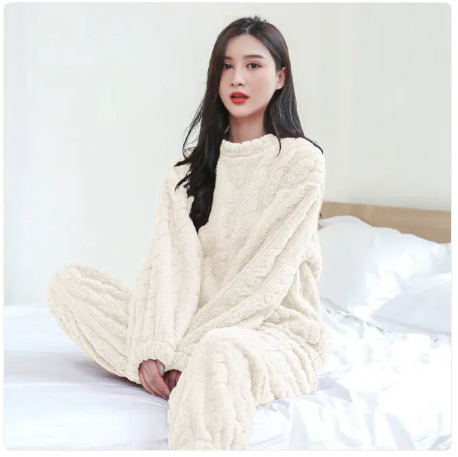 Comfy Thicken Flannel Outfit