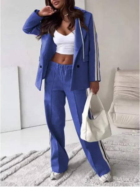 Trendy Ribbon Hoodie Set