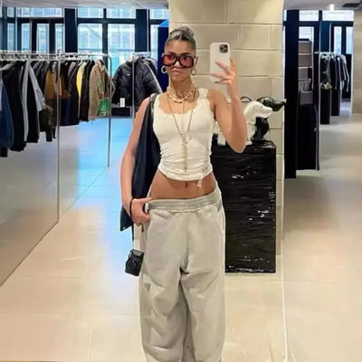 Unisex Gray Street Sweatpants