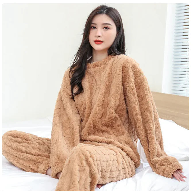 Comfy Thicken Flannel Outfit
