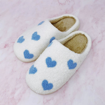Blissful Heart Plush Slippers
