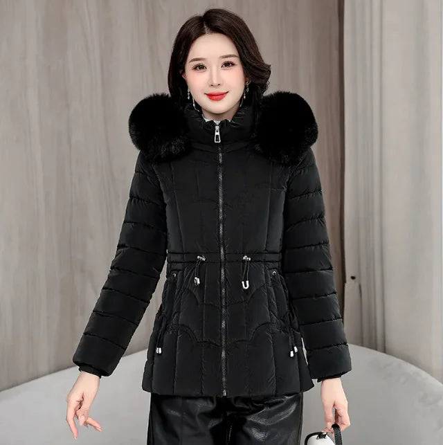 Sleek Elegance Down Jacket