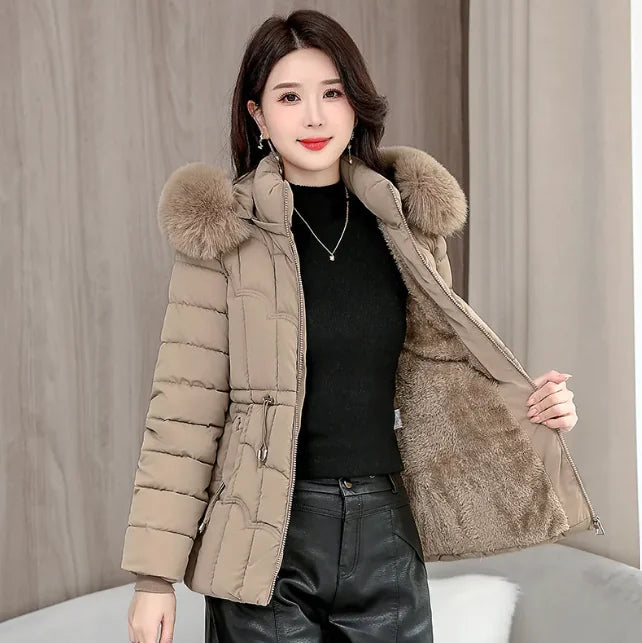 Sleek Elegance Down Jacket