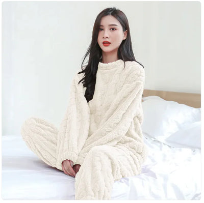 Comfy Thicken Flannel Outfit