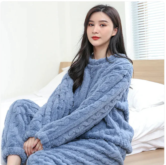 Comfy Thicken Flannel Outfit